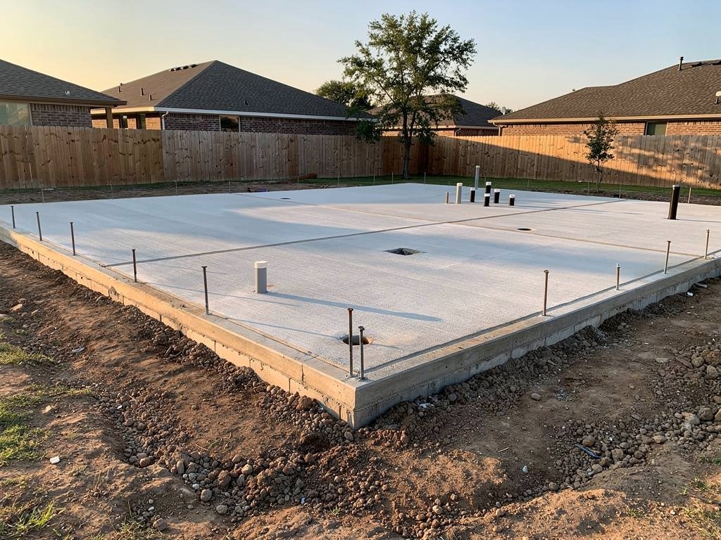 Concrete foundation work