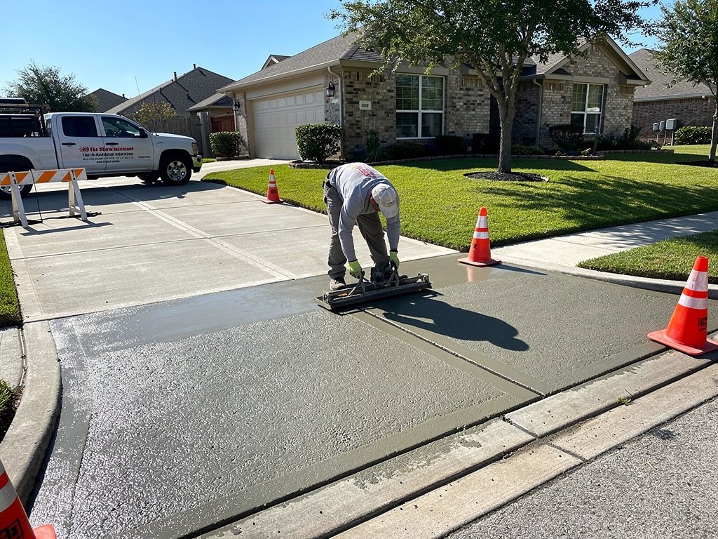 Driveway repair in South Houston, TX